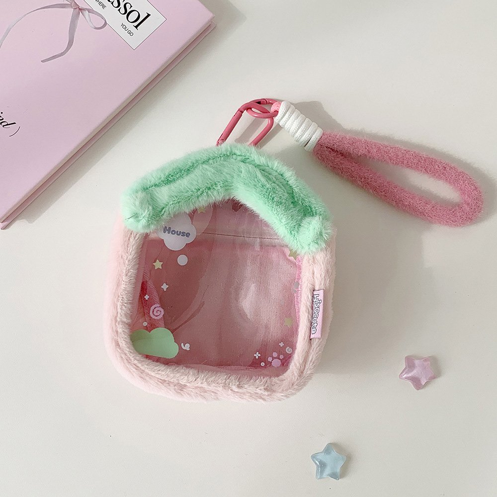 Plush House Shape Doll Itabag Charm