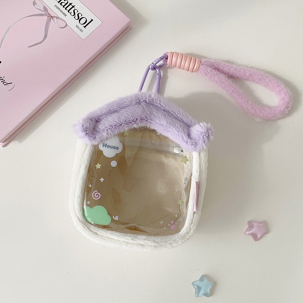 Plush House Shape Doll Itabag Charm