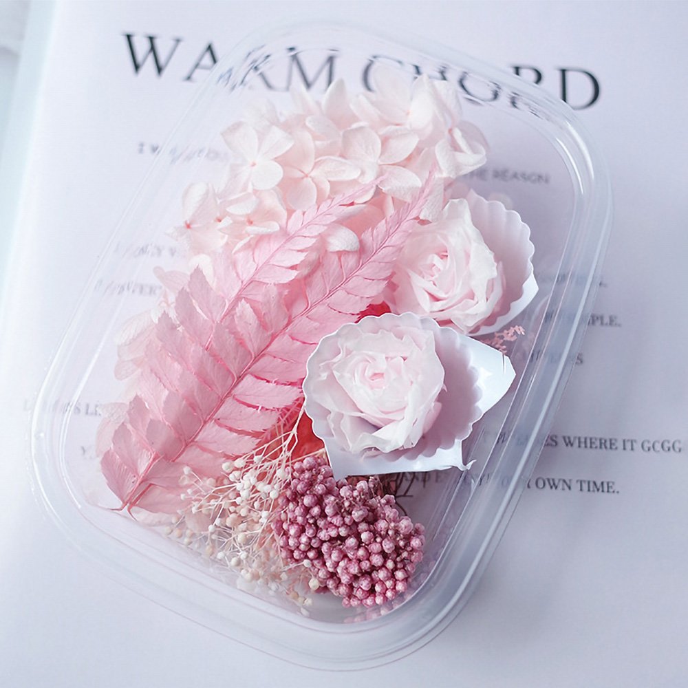 Premium Preserved Dried Rose Floral Ornament