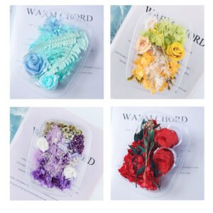 Premium Preserved Dried Rose Floral Ornament
