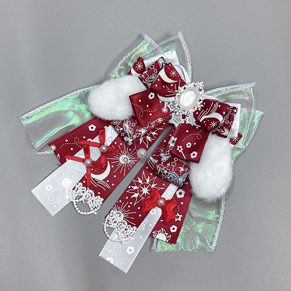 Rabbit Ear Gemstone Brooch for Ita Bags