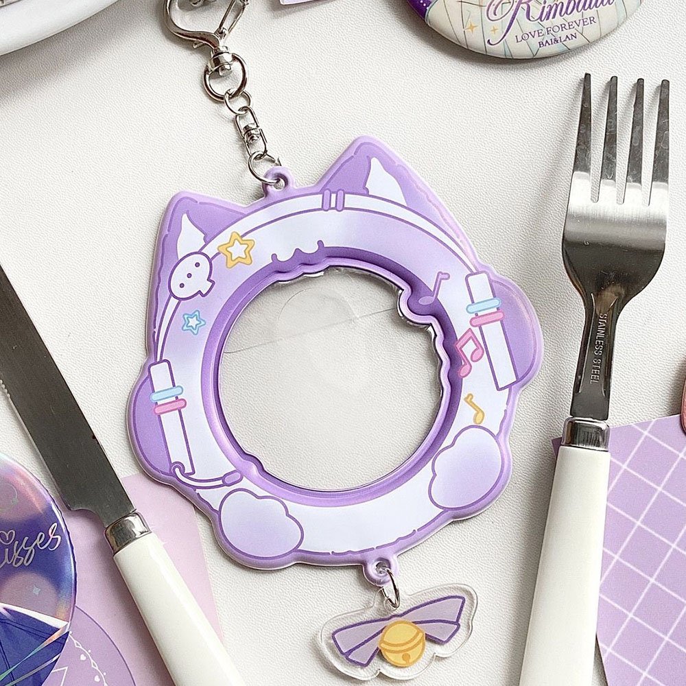 Rhythm Cat Badge Protector Itabag Charm