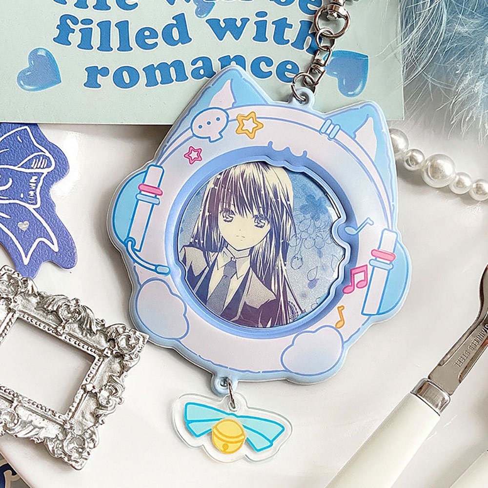 Rhythm Cat Badge Protector Itabag Charm