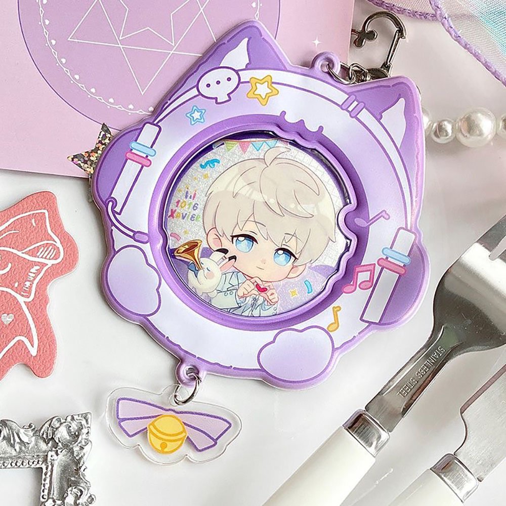 Rhythm Cat Badge Protector Itabag Charm