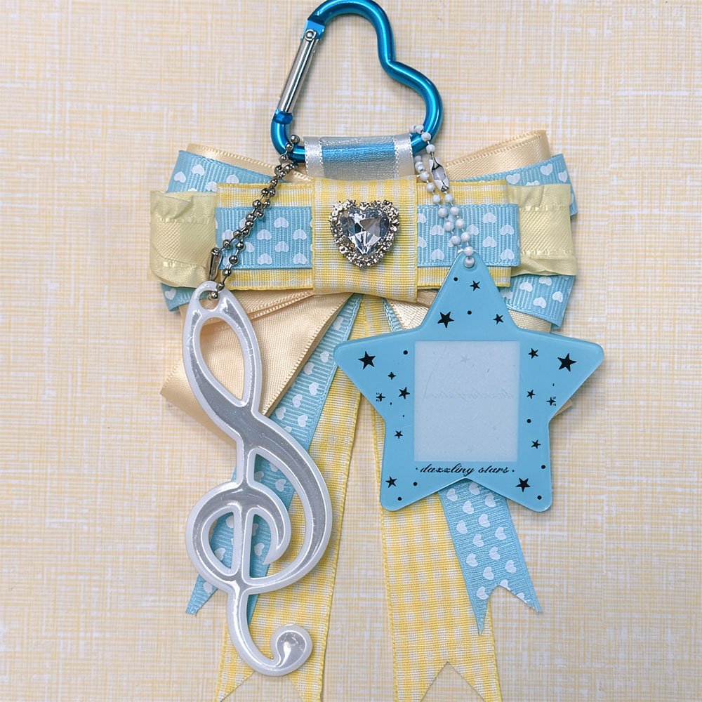 Star Bow Ita Bag Photo Frame Charm