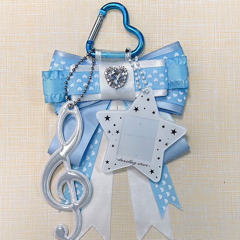Star Bow Ita Bag Photo Frame Charm