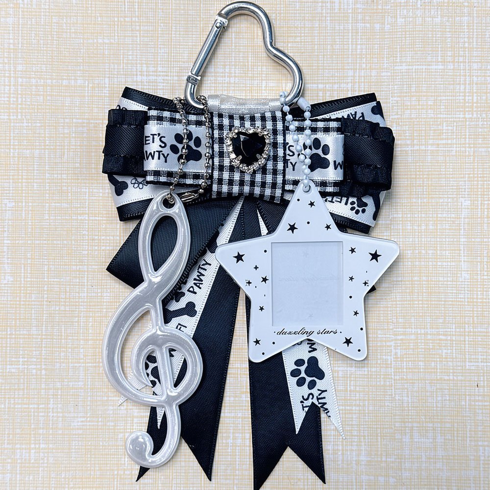 Star Bow Ita Bag Photo Frame Charm