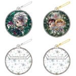 Star Glitter Pin Badge Cover PVC