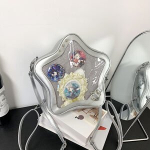Star Shaped Clear Window Ita Bag Star Crossbody