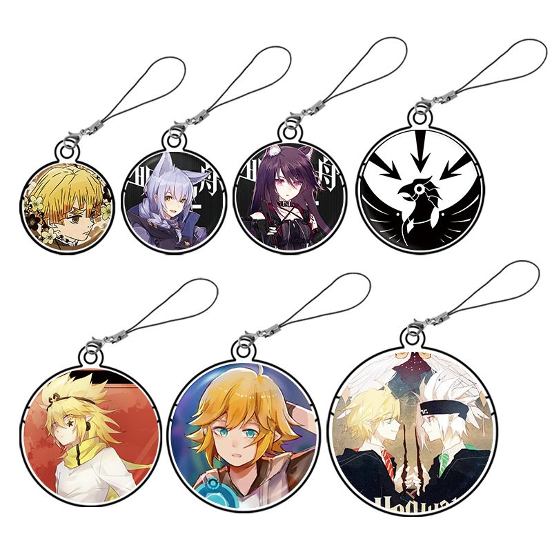 Transparent Badge Holder Charm Cover for Anime Merch