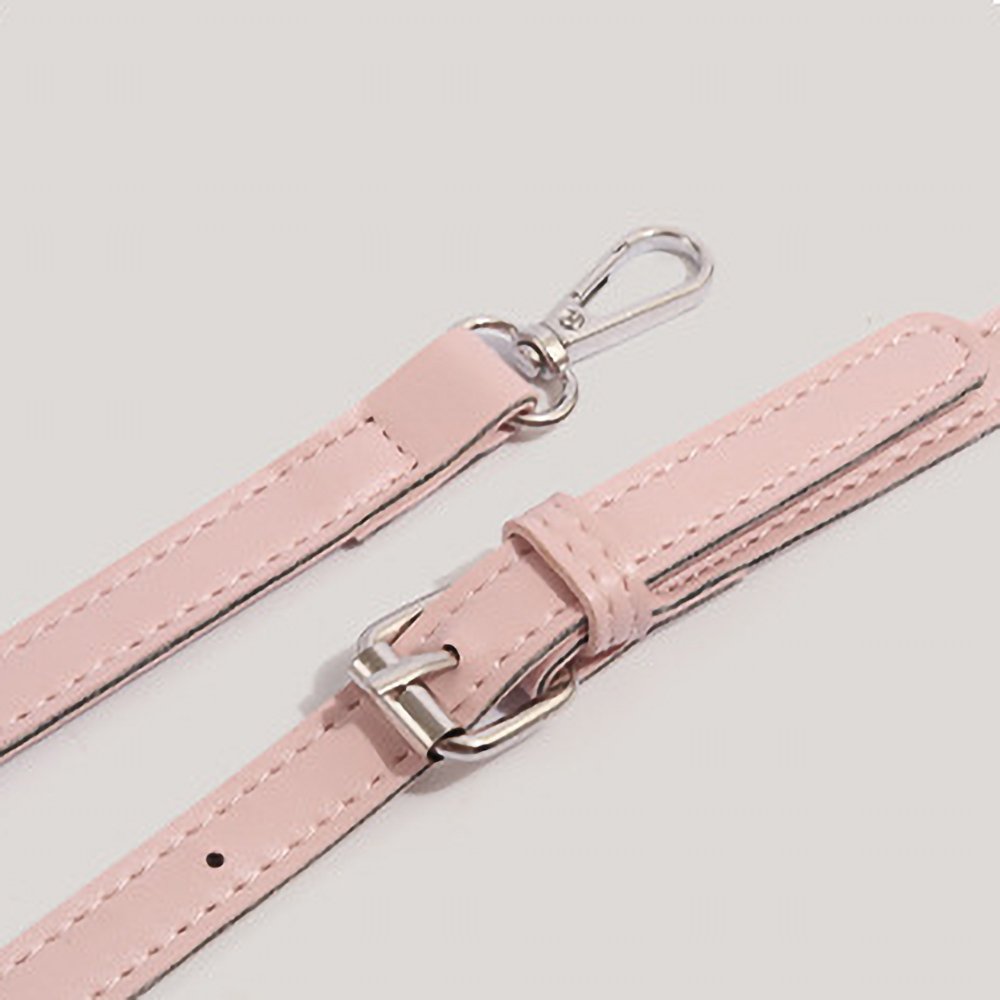 Y2K Pink Black Ita Bag Tote Clear Window Chain Detail