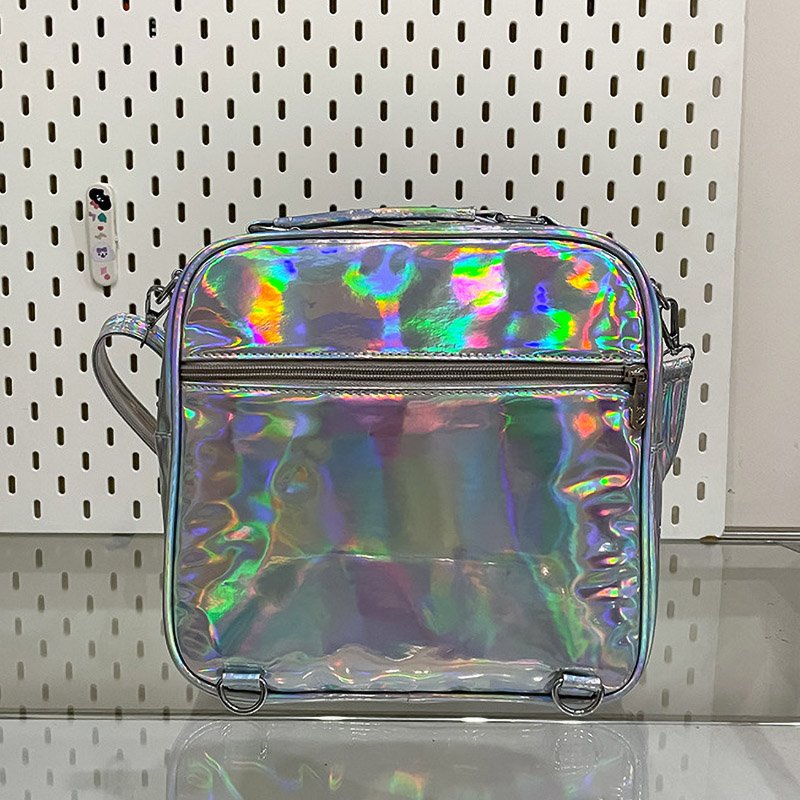 Black Heart Ita Bag Crossbody Clear Anime Display