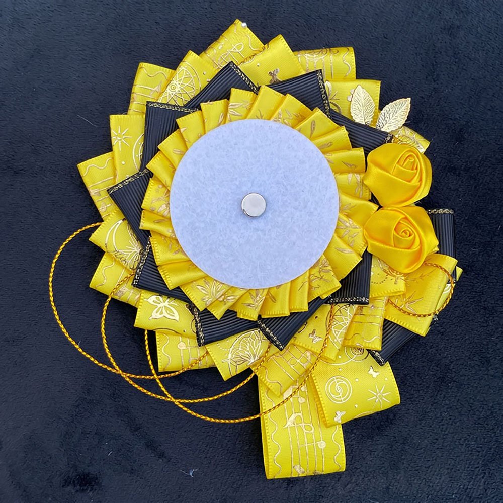 Gothic Vintage Handmade Anime Pin Rosette