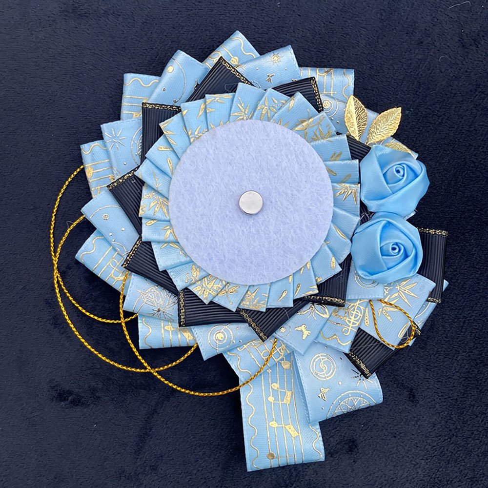 Gothic Vintage Handmade Anime Pin Rosette