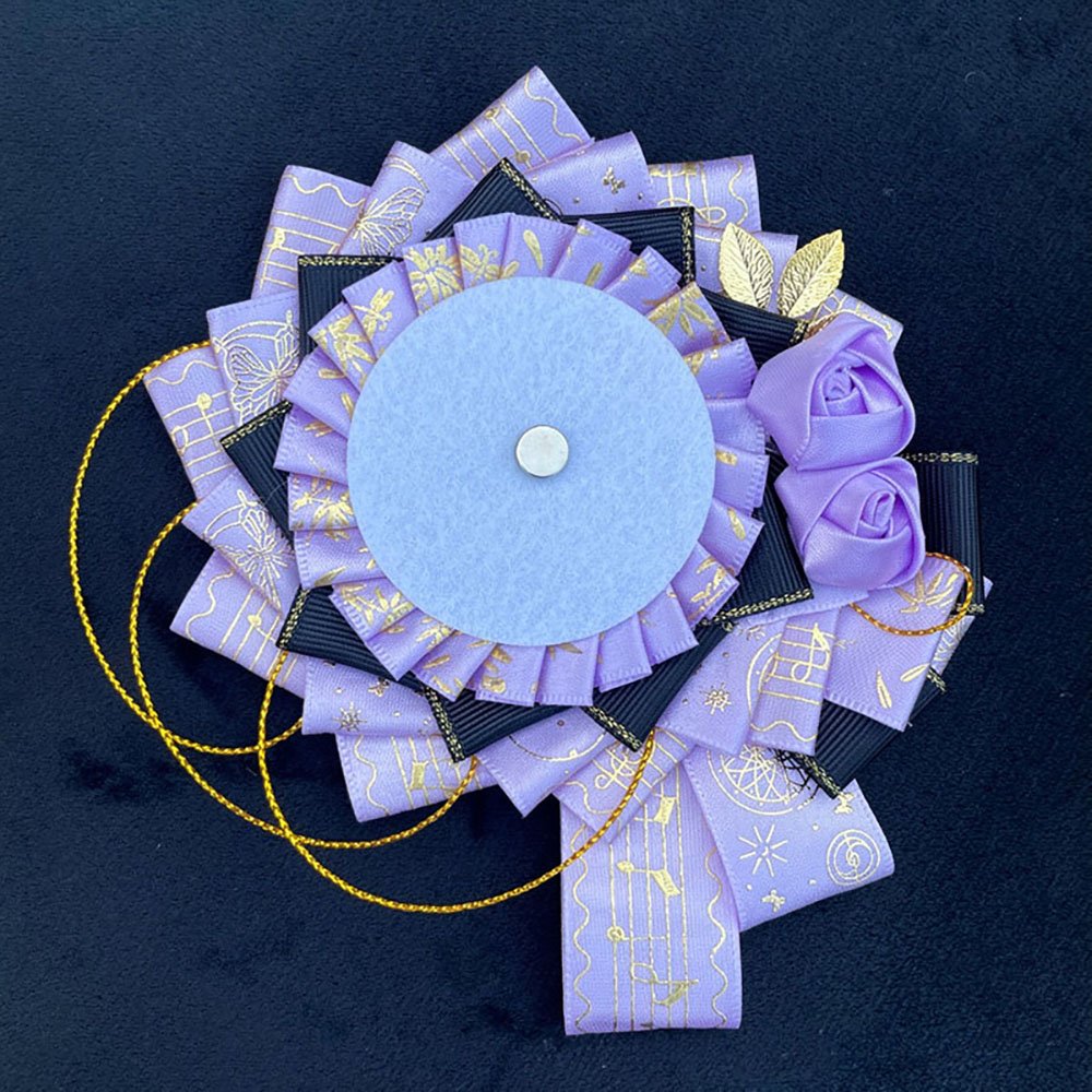 Gothic Vintage Handmade Anime Pin Rosette