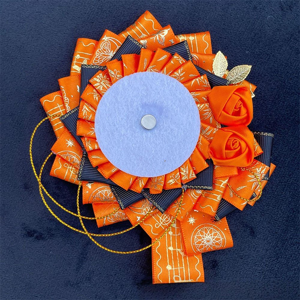 Gothic Vintage Handmade Anime Pin Rosette