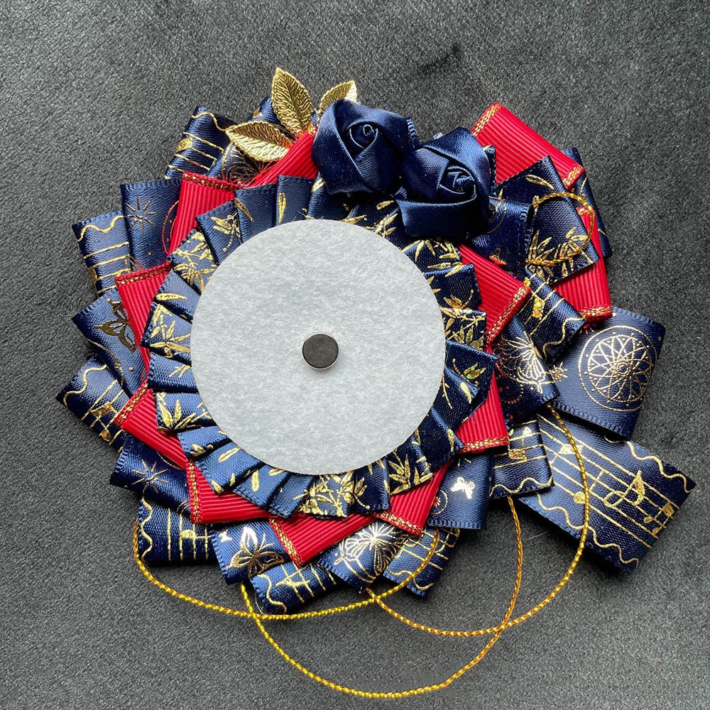 Gothic Vintage Handmade Anime Pin Rosette