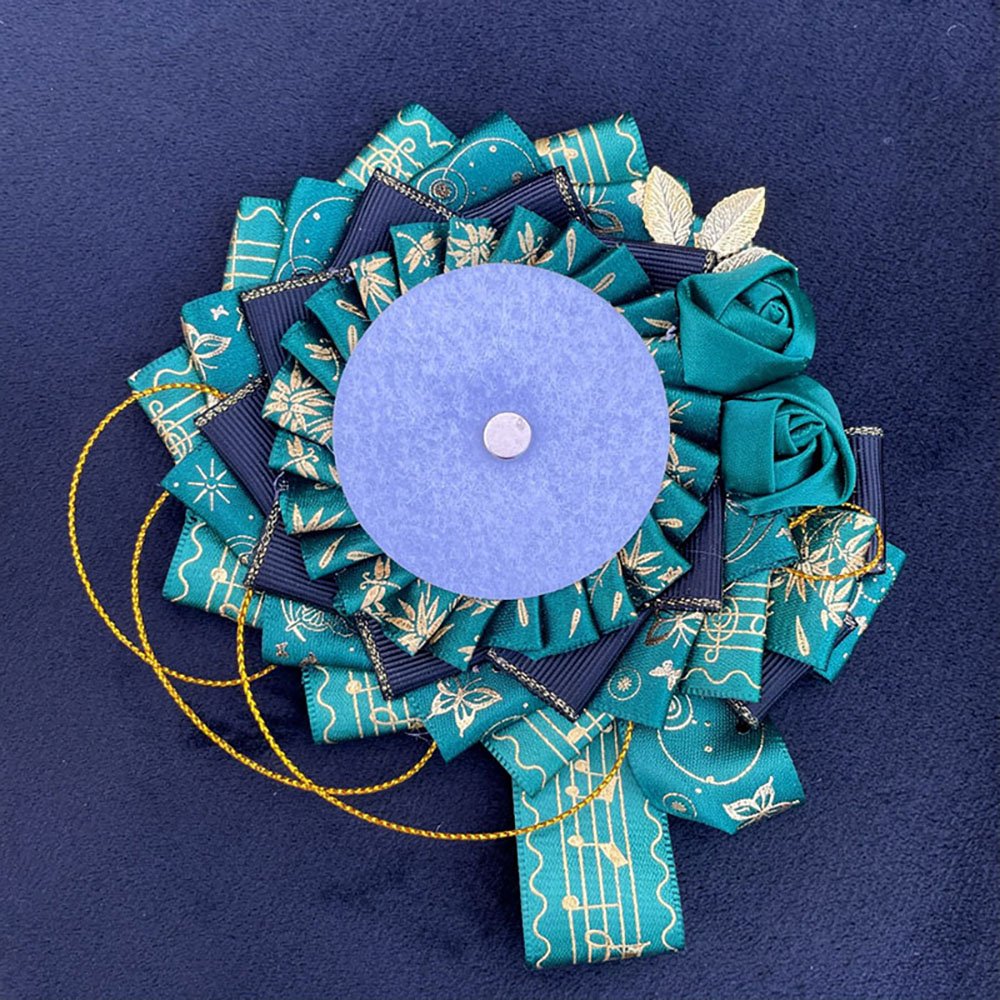 Gothic Vintage Handmade Anime Pin Rosette