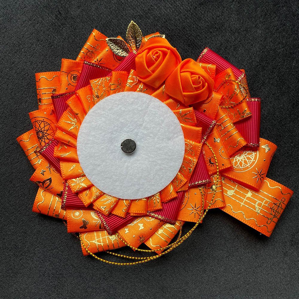 Gothic Vintage Handmade Anime Pin Rosette