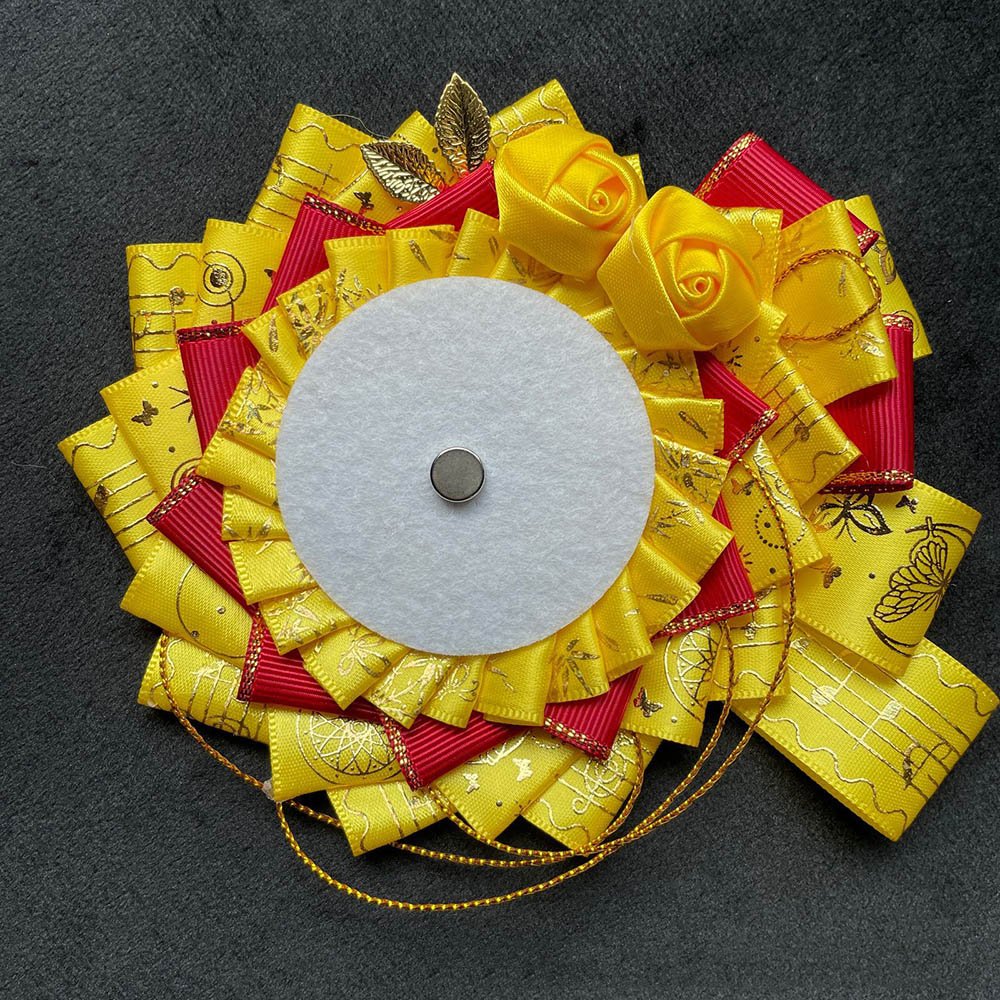Gothic Vintage Handmade Anime Pin Rosette