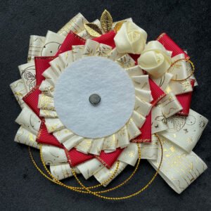 Gothic Vintage Handmade Anime Pin Rosette