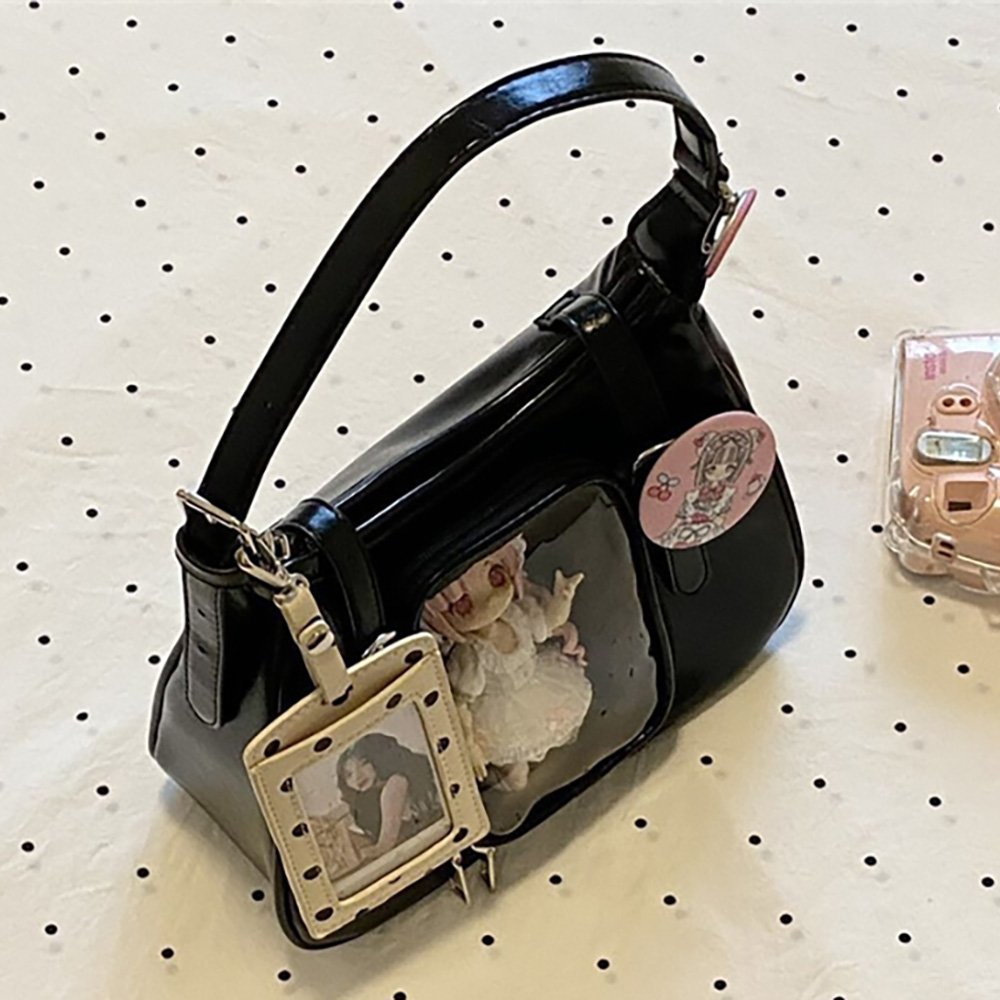 Ita Bag Crossbody Y2K Hobo Clear Window Bag