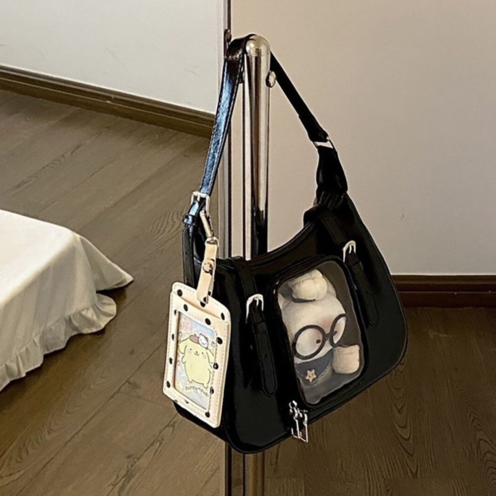 Ita Bag Crossbody Y2K Hobo Clear Window Bag