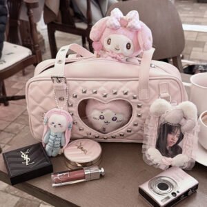 Ita Bag Mini Fake Leather Y2K Studded Bag