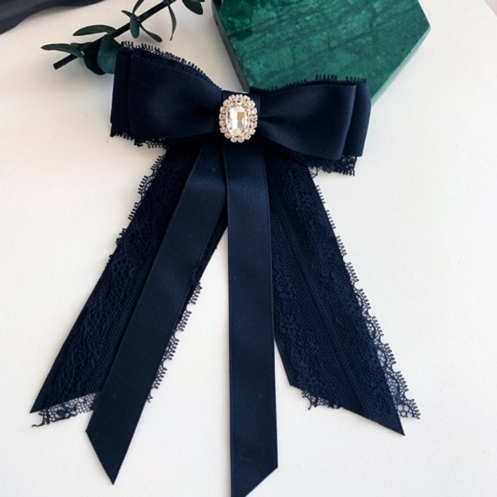 Lolita Lace Ribbon Bow Brooch for Ita Bag
