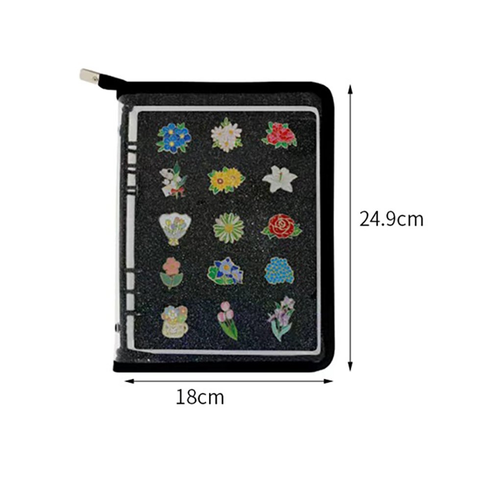 Pin Bag DIY Binder Enamel Badge Storage Bag