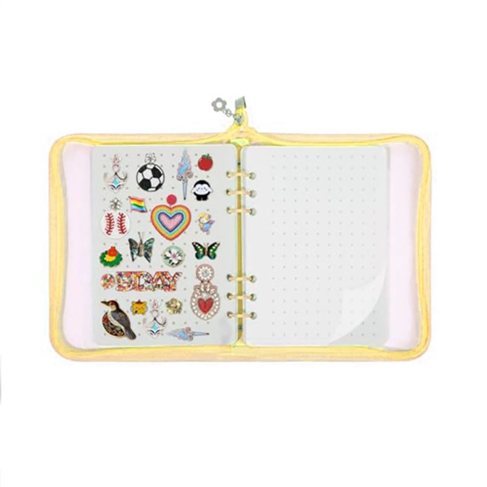 Pin Bag DIY Binder Enamel Badge Storage Bag