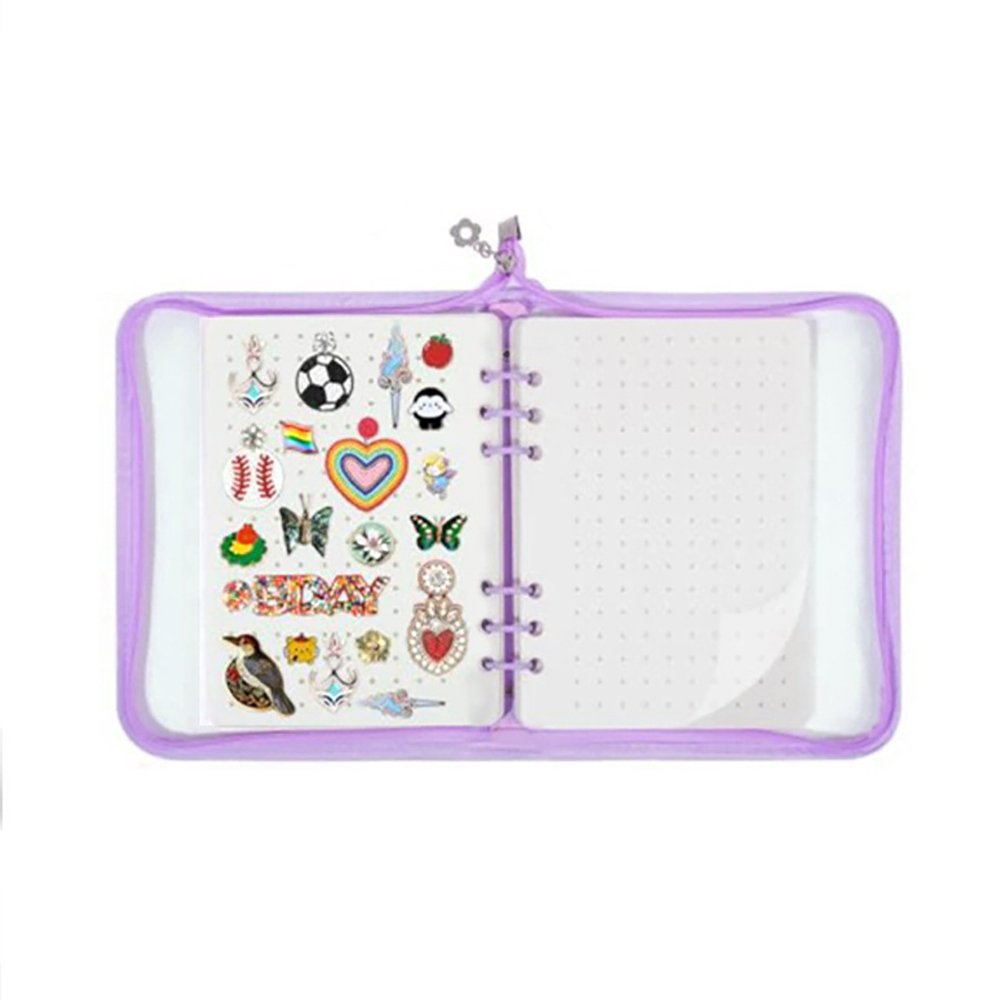 Pin Bag DIY Binder Enamel Badge Storage Bag