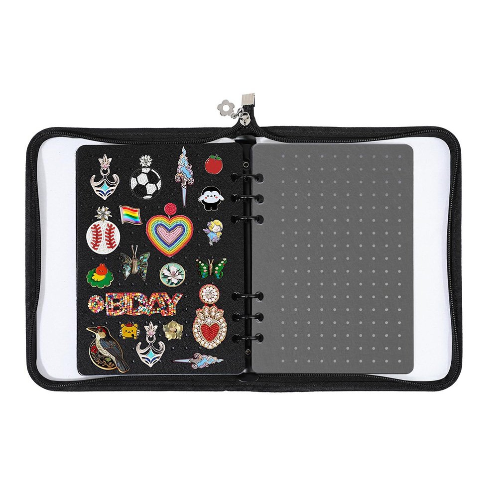 Pin Bag DIY Binder Enamel Badge Storage Bag