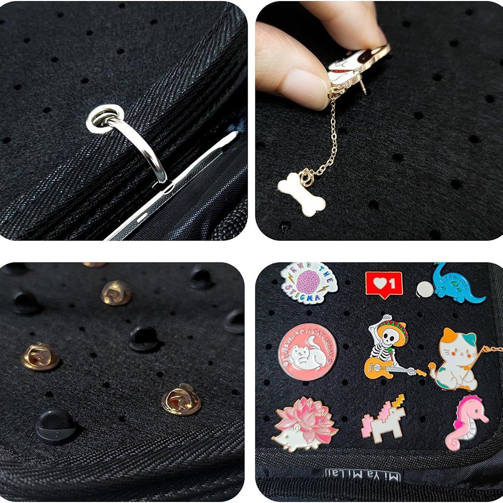 Pin Bag Large Capacity Enamel Pin Organizer