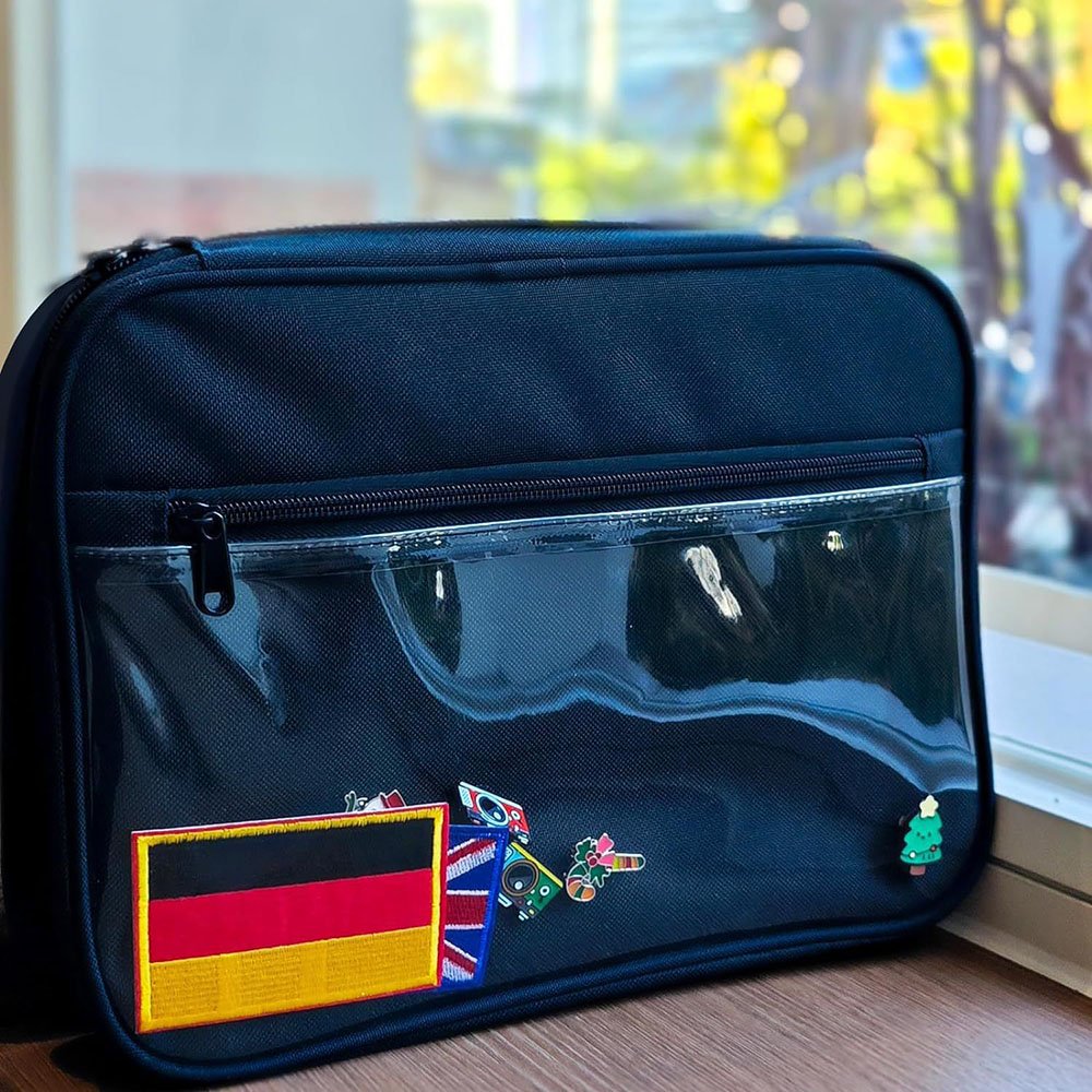 Pin Bag Large Capacity Enamel Pin Organizer