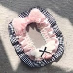 Pink Plaid Kawaii Lace Ita Bag Insert Board