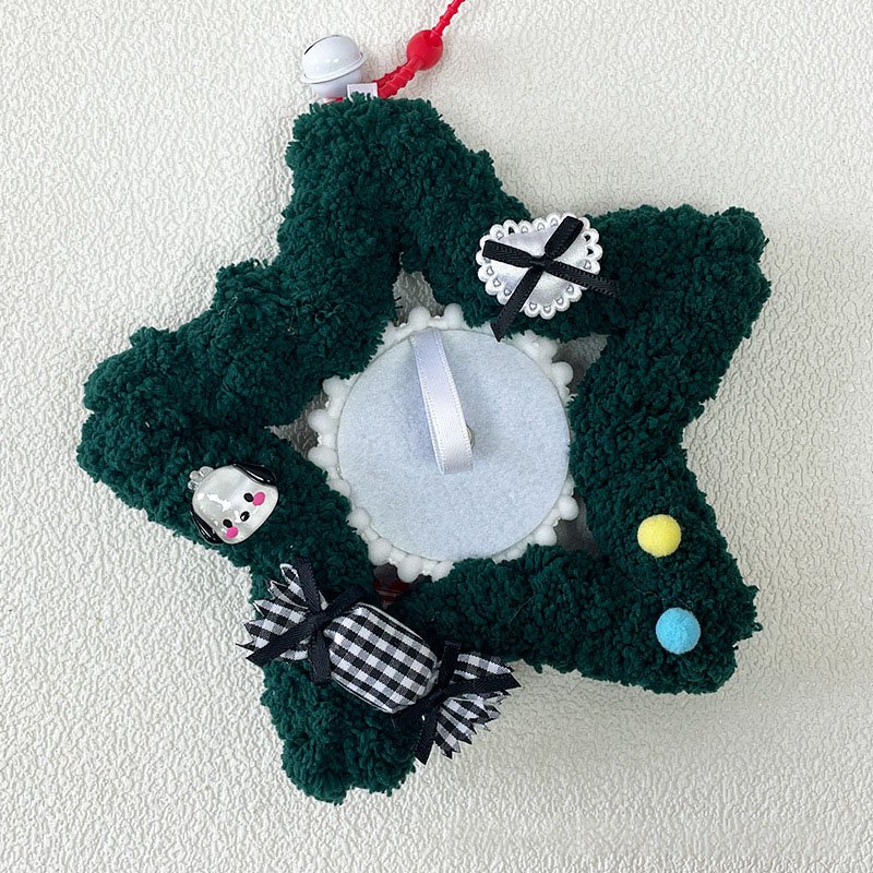Pink Plush Star Kawaii Badge Display Base