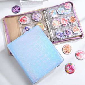 Refillable Pin Bag Badge Binder Storage