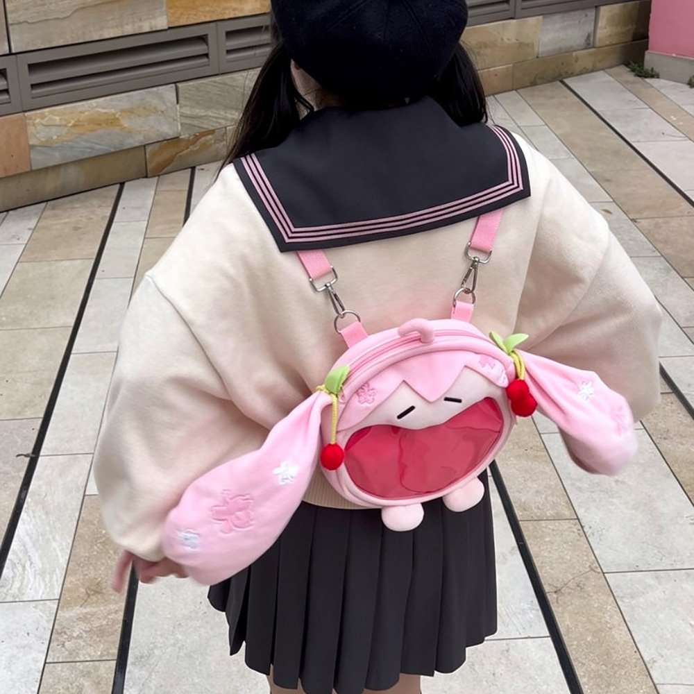 Sakura Miku Ita Bag Pink Large Window Itabag