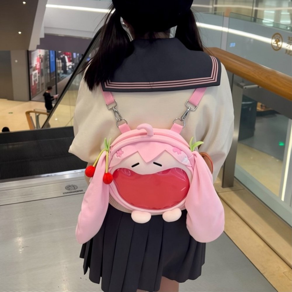 Sakura Miku Ita Bag Pink Large Window Itabag