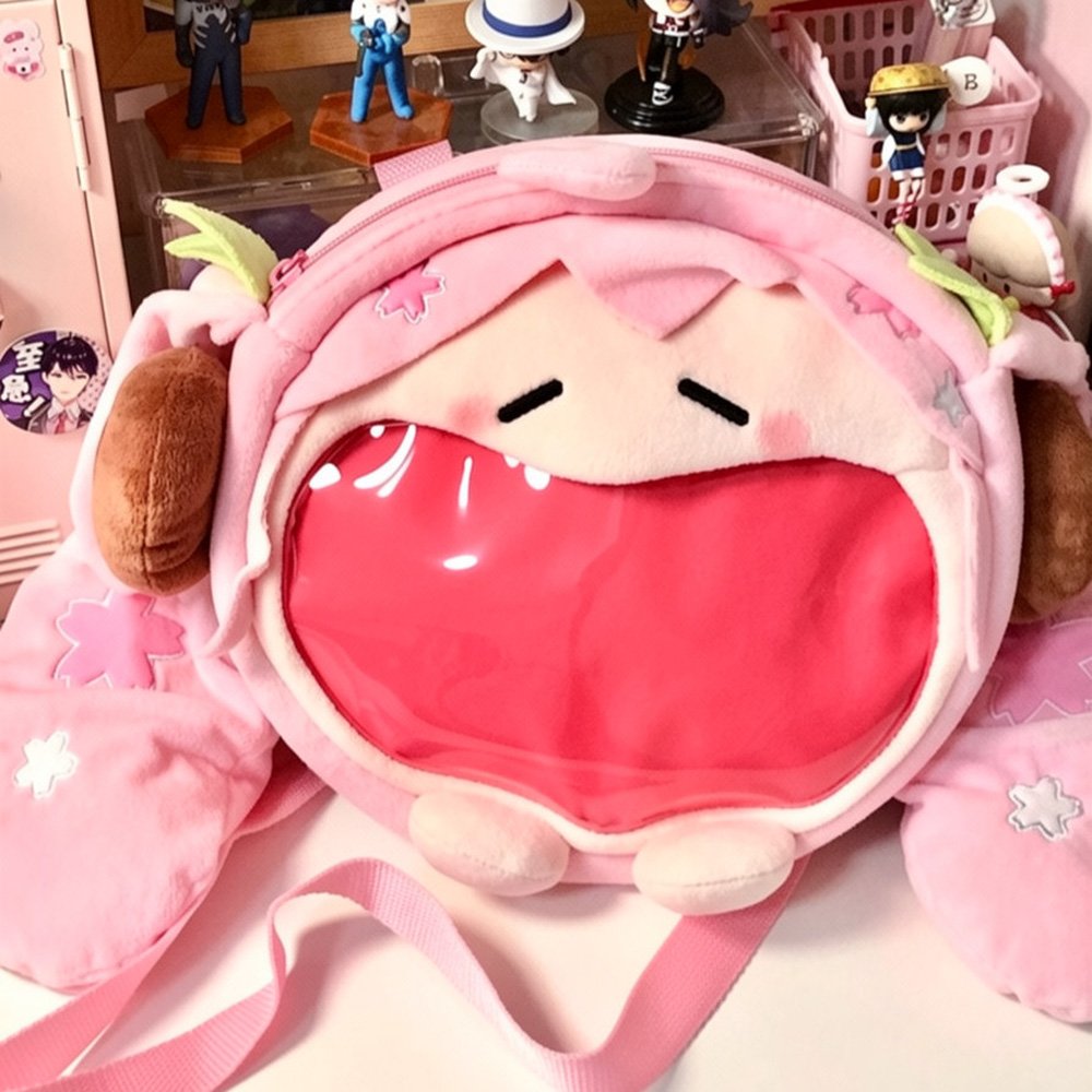 Sakura Miku Ita Bag Pink Large Window Itabag