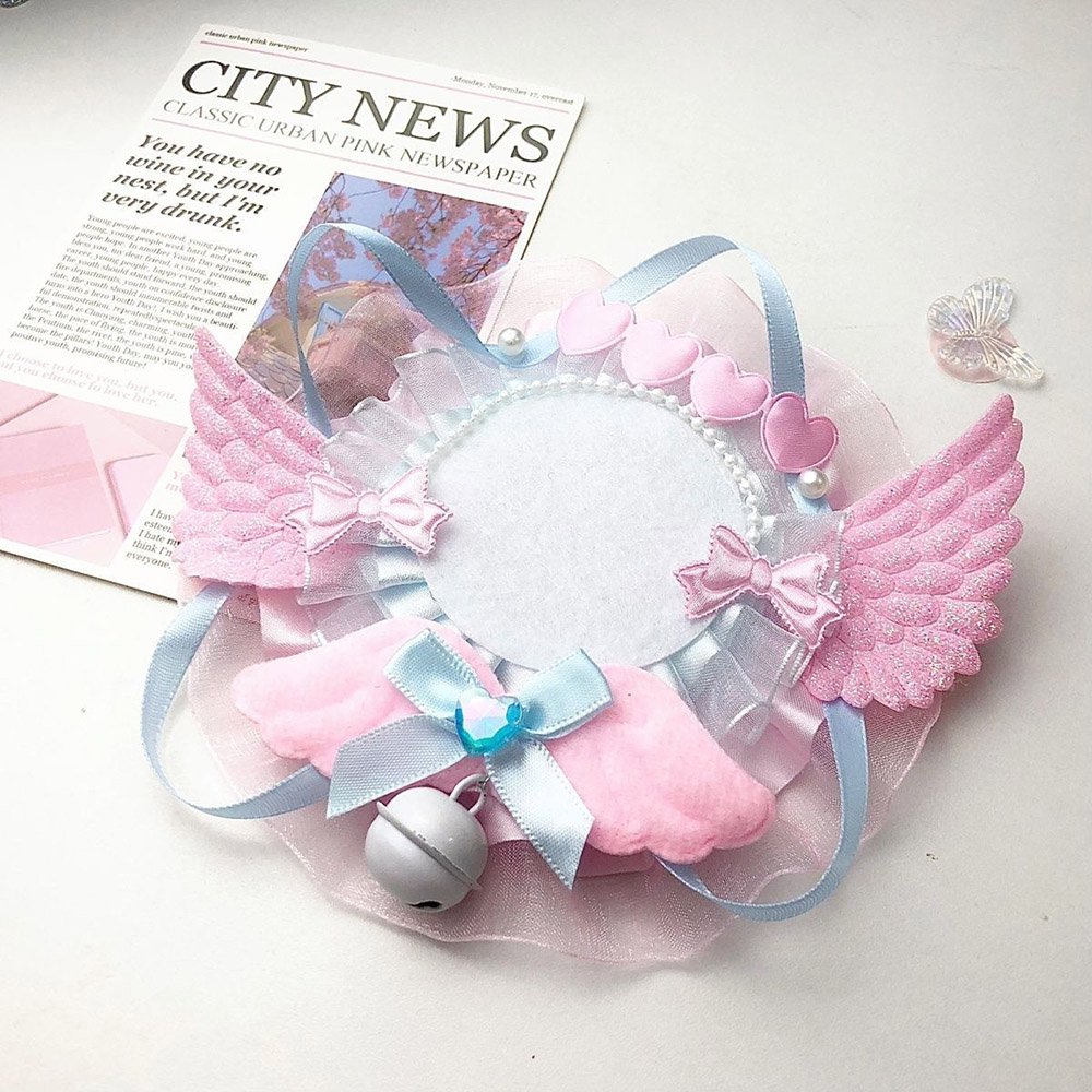 Tenshi Kaiwai Angel Wing Badge Rosette
