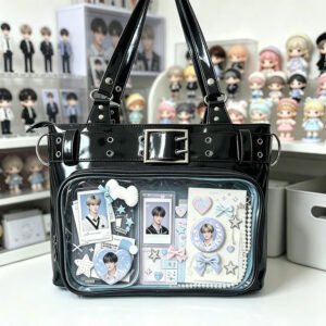 Black Ita Bag 3-Way Convertible Hidden Pocket