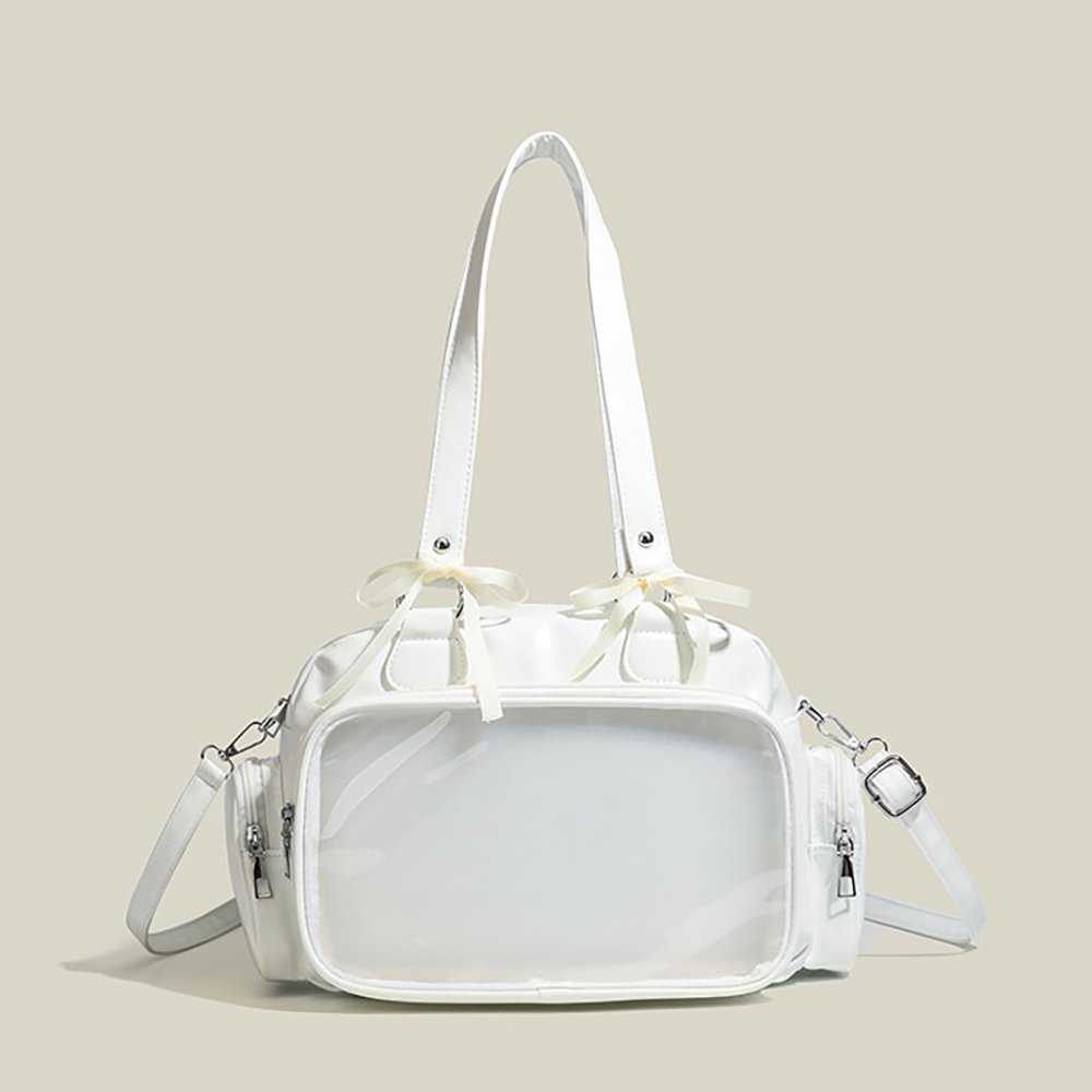 Black Ita Bag JK Style Cute Bow Crossbody