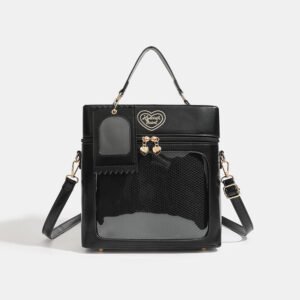 Black Ita Bag Multi-way Square Crossbody