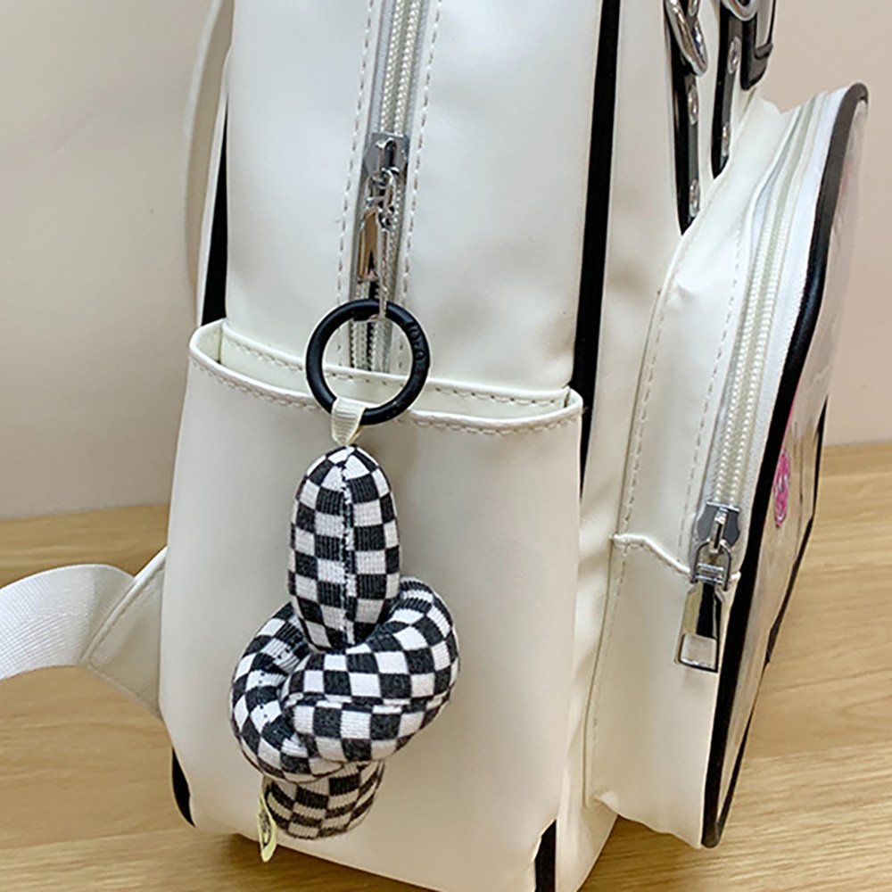 Black Ita Bag PU Removable Insert Backpack