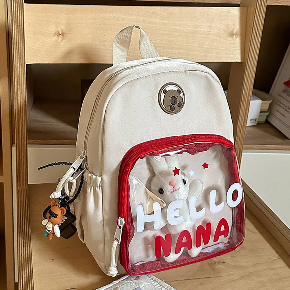 Blue Ita Bag Backpack Cute Plushie Daypack
