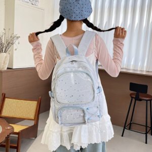 Blue Ita Bag Large Starry Lightweight