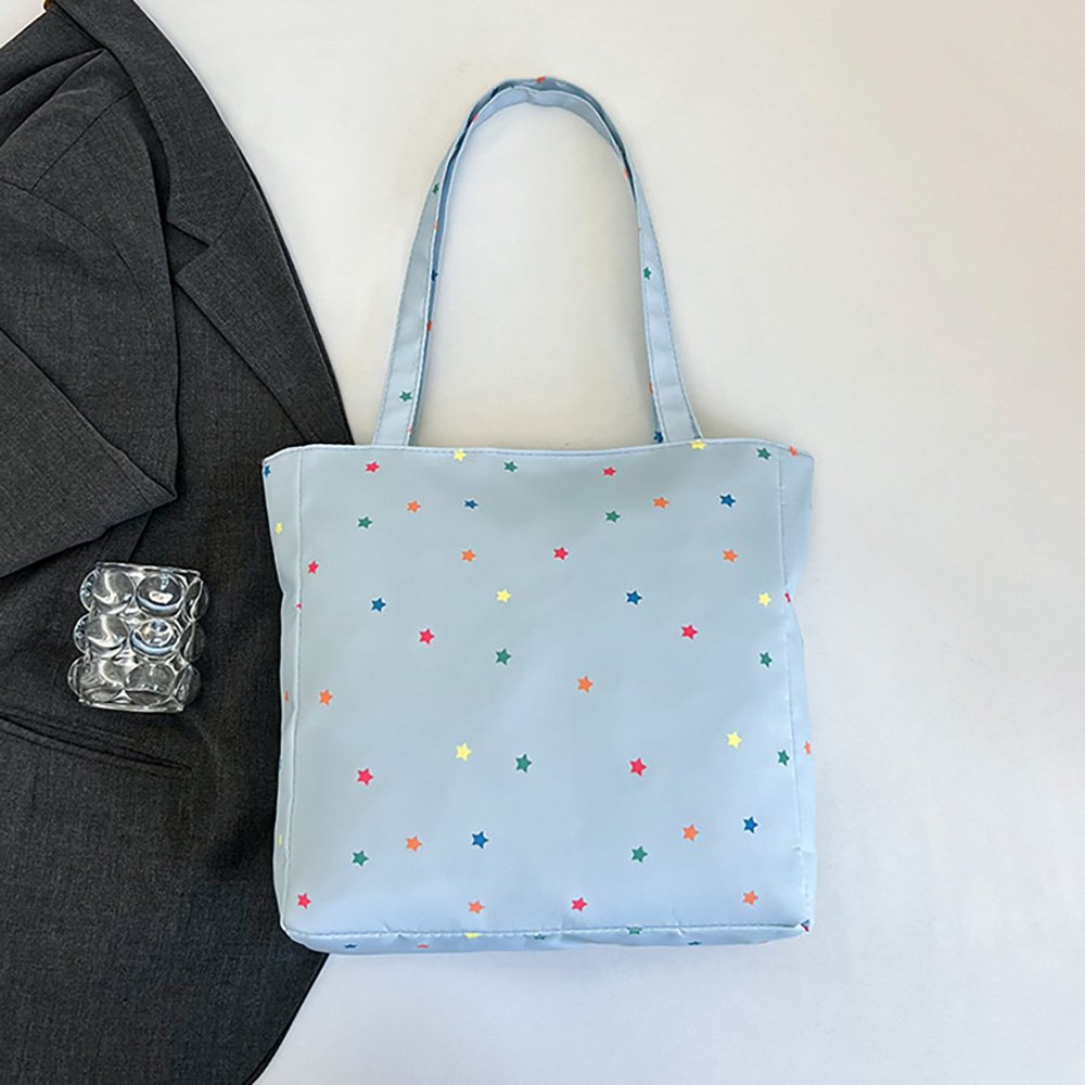 Blue Ita Bag Lightweight Clear Window Tote