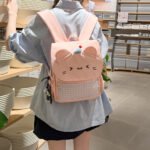 Cat Ita Bag Cute Kawaii Large Clear Window